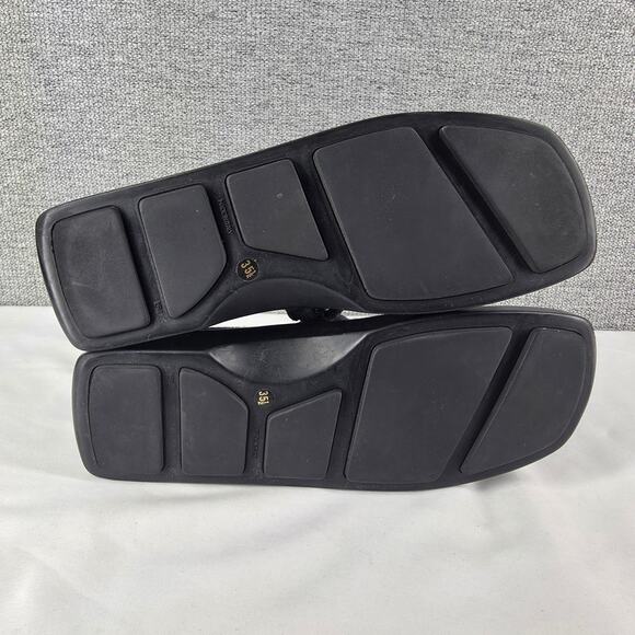 PRADA WOMEN’S VINTAGE 90s MARY JANE WOOL FLATS W/ SQUARE TOE SIZE US 5 – ITALY - Picture 7 of 16